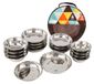 Set de couverts en acier inoxydable de 17 pièces