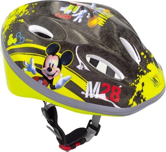 Dr Helm SP Mickey Mouse Fietshelm - Zwart/Groen - Maat M (52-56 cm)