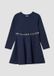 s.Oliver Jurk Navy Lange Mouw Kinderen