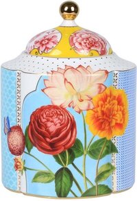 Pip Studio Royal Medium Voorraadpot - 1,9 Liter - Blauw/Groen/Geel