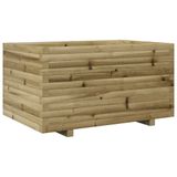 VidaXL Plantenbak 90x60x49,5 cm geïmpregneerd grenenhout