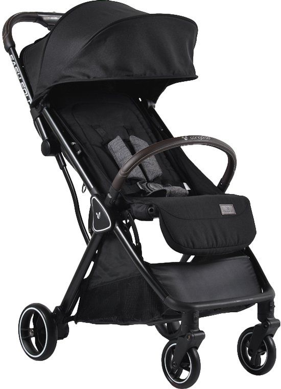 Cangaroo Easy Fold Black Wandelwagen