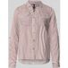 Vero Moda VMBumpy Regular fit blouse met lange mouwen van pure viscose