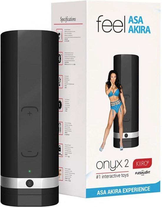 Kiiroo Onyx+ Asa Akira Teledildonic Masturbator