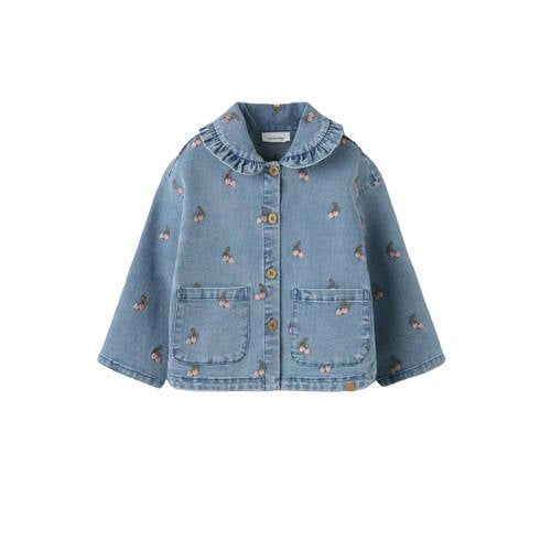LIL' ATELIER MINI denim spijkerjas medium blue denim