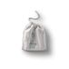 Bonamaison Bedrukte katoenen tassen met trekkoord, boodschappentas, herbruikbaar, milieuvriendelijk, opvouwbaar, maat: 30 x 40 cm