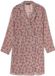 Le Temps des Cerises Dames jurk Habbes Kort Gebloemd Polyester V-hals Lange mouw Blauw/Groen/Roze