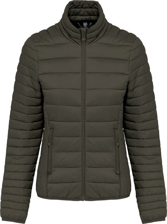 Kariban Ladies' Lightweight Padded Jacket K6121 - Dark Khaki - XXL