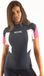 Seac RAA Short Evo rashguard met korte mouwen voor dames - UV zwem en snorkeltop - Roze/blauw/wit - S