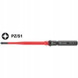 Wera VDE Pozidriv PZ/S1 verwisselbare bit 157 mm voor elektriciens