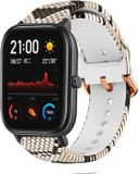 Strap-it Siliconen Smartwatch bandje - Geschikt voor Xiaomi Amazfit GTS - Sneaky Snake