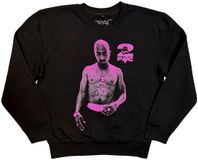 2Pac Tupac Thuglife Purple Sweater/trui - S - Zwart