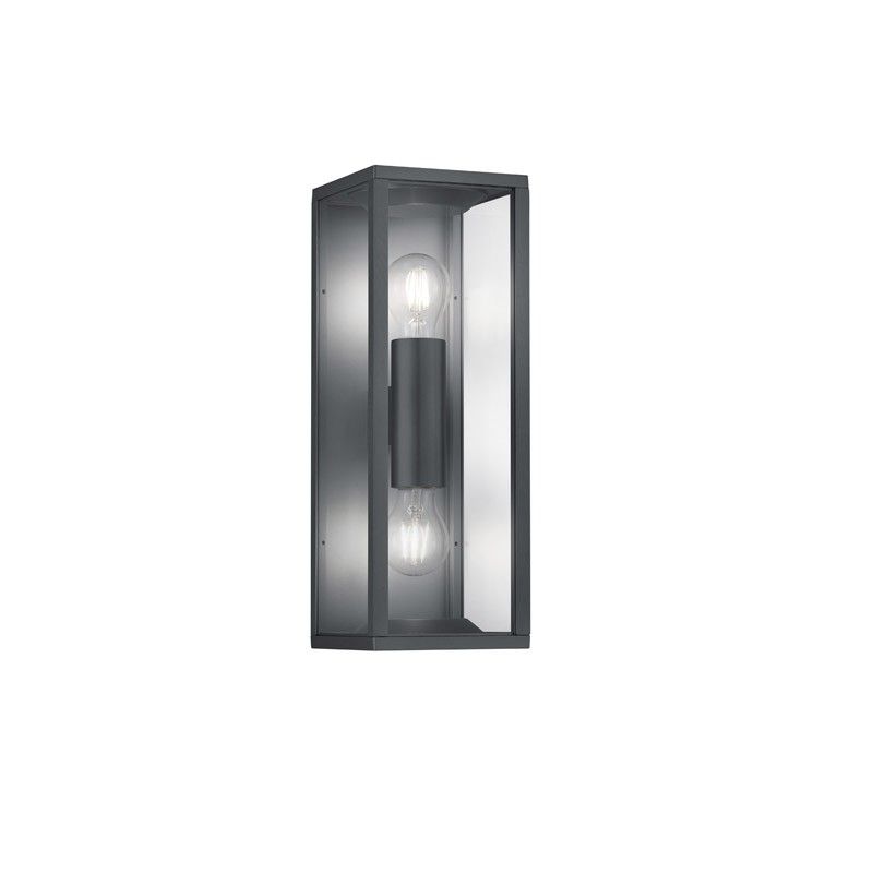 Trio Wandlamp Garonne Antraciet