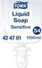Tork Vloeibare zeep sensitief, parfumvrij, 1000 ml