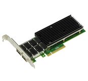 KALEA-INFORMATIQUE PCIe 3.0 x8-kaart LAN-netwerk 40G QSFP+ 2 poorten Intel X710-chipset Compatibel met geavanceerde virtualisatie