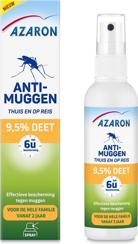 Azaron Anti Muggenspray 9,5% DEET 100 ml
