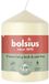 Bolsius Stompkaars Soft Pearl Ø58 x 80 mm – 17 Branduren – 6 Stuks – Crèmekleurige Sfeerkaarsen