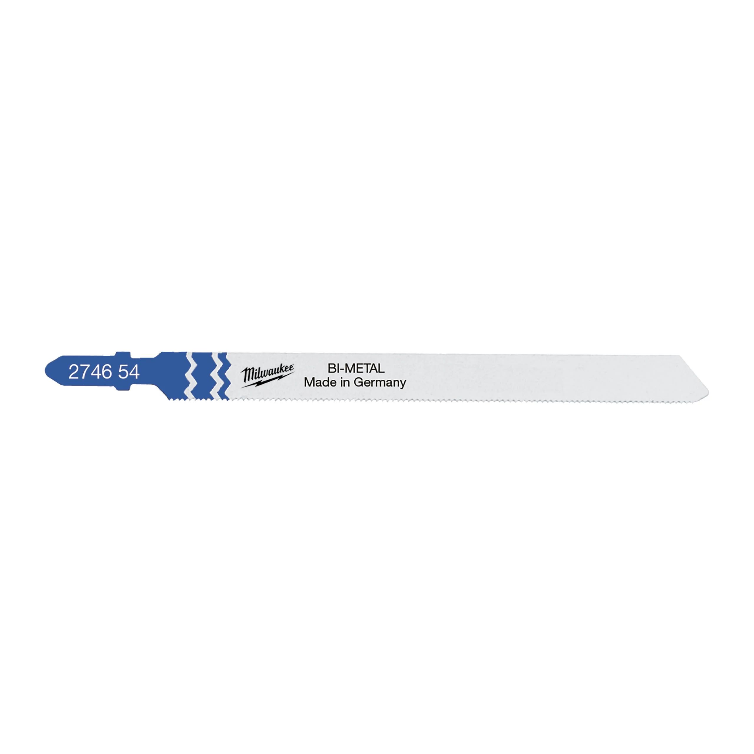 Milwaukee Universele decoupeerzaagbladen Bi 105 x 2 mm T318BF - 5 stuks