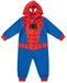 Marvel Spidey Combinaison Garçon - Combinaison - Pyjama - Rouge et Bleu à Capuche - Taille 110/116