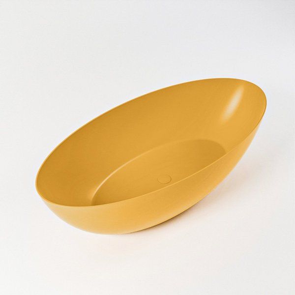Mondiaz FLOAT Vrijstaand Bad - 170x80cm - Ocher - BK75341160