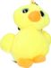 Wild Planet, Lda Pluche mini baby eend sleutelhanger 9 cm - Geel
