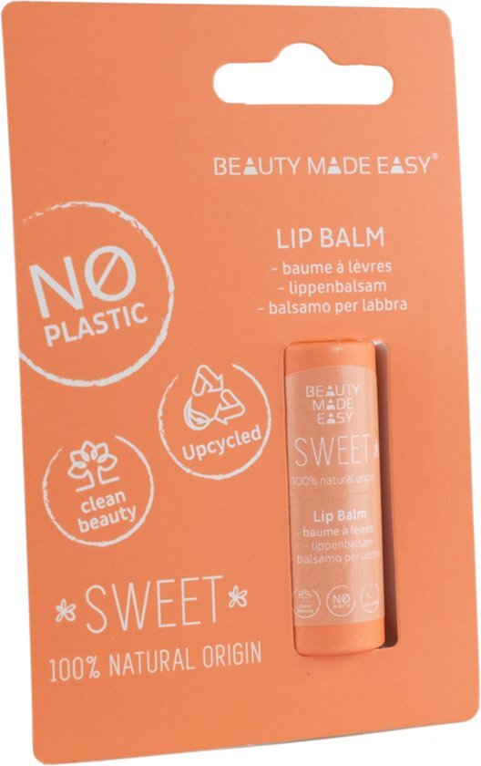 Beauty Made Easy Papertube Lipbalm Sweet