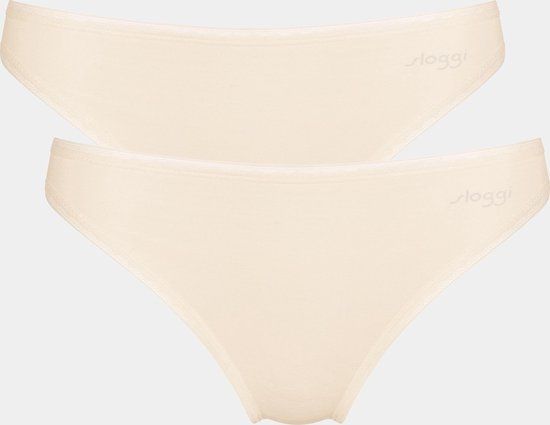 Sloggi Basic Tai GO Organic Slip 2-pack - Crème - L