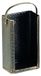 FIREFIX 2085: Brikettenrek met beugel, gehamerd acier, messingkleurig, 200 x 140 x 420 mm