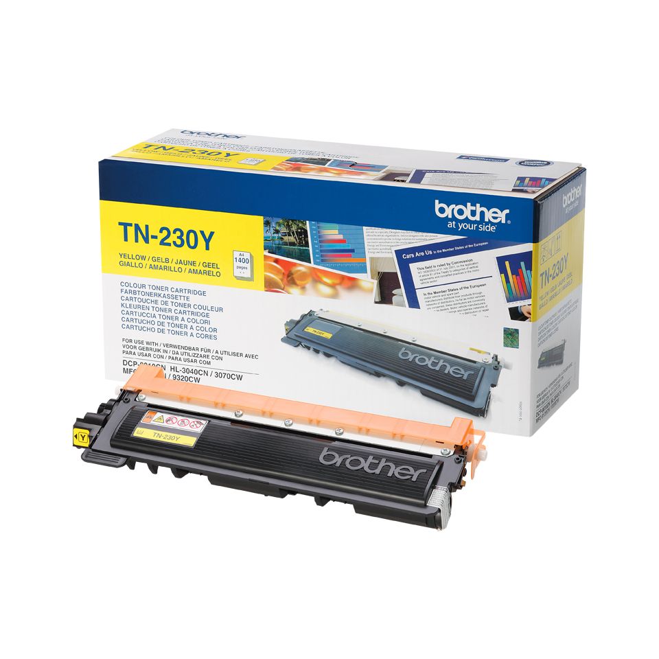 Brother TN-230Y Gele Tonercartridge - Origineel