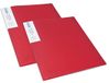 Rapesco 1676 displayboek met antibacteriële bescherming, 40 vakken, A4, rood, verpakking van 2