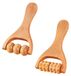 Ensemble de rouleaux de massage en bois - 2 pièces pour Gua Sha et traitement anti-cellulite