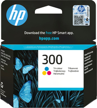 HP 300 Original Tri-color Ink Cartridge