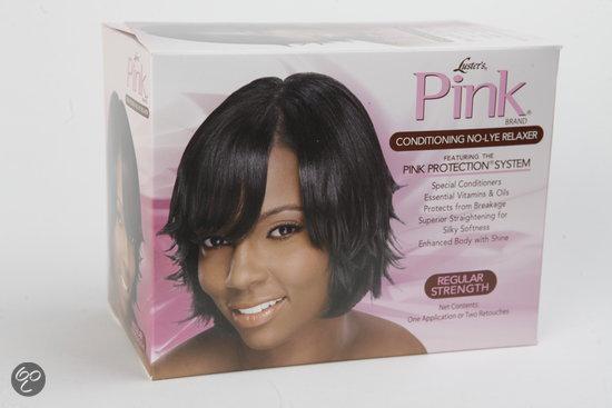 Pink No Lye Relaxer Kit Regular 2 App