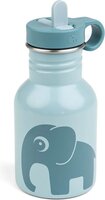 Done by Deer Elphee RVS Drinkfles - 350 ml - Blauw