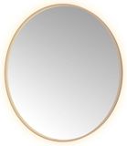Hotbath &More Mirrors Round LED Badkamerspiegel - Rond - 120 cm - Geborsteld Koper Pvd