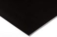 RS PRO PEHD kunststof plaat, zwart, 4 mm x 500 mm x 1000 mm