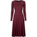 Lauren Ralph Lauren Jurk bordeaux