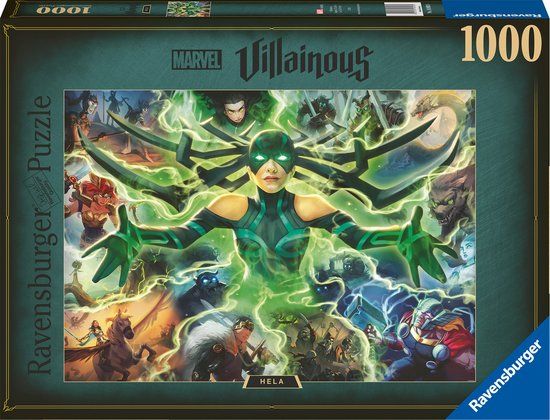 Ravensburger Puzzel Marvel Villainous Hela - 1000 stukjes