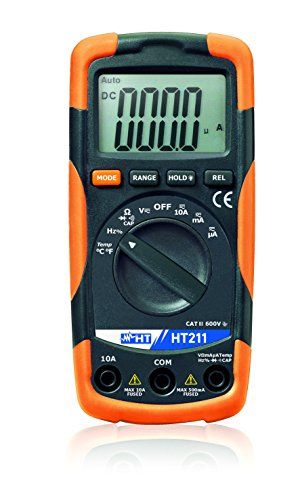 HT INSTRUMENTS HT211 compacte digitale multimeter met temperatuurmeetfunctie