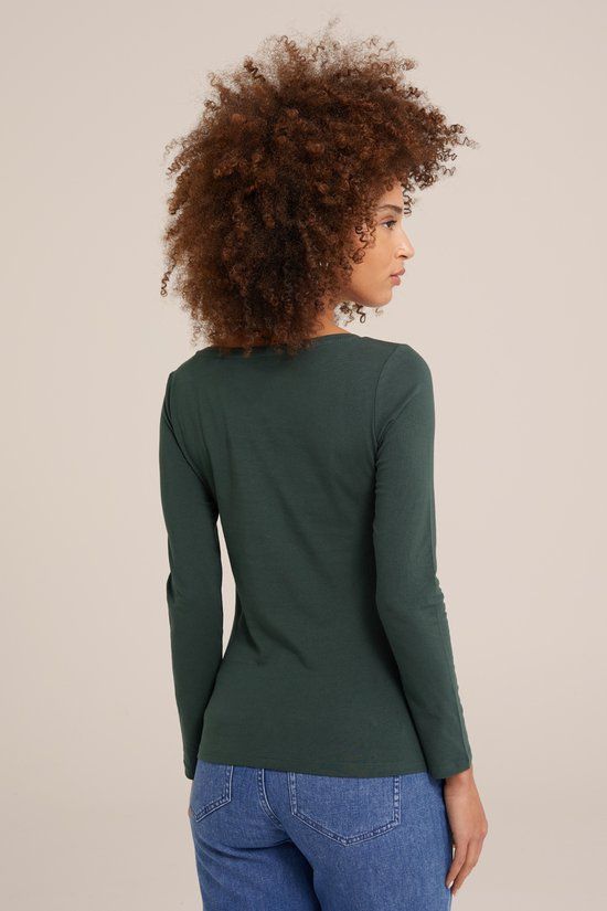 WE Fashion Dames organic cotton T-shirt