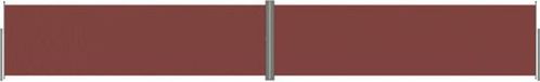 vidaXL Windscherm uittrekbaar 180x1200 cm bruin