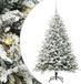 vidaXL Sapin de Noël artificiel pré-illuminé avec set de boules vert 150 cm
