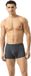 Mey Shorty Serie BC Quote Heren Zwart Polyester/Elastaan Printopdruk L