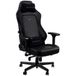 Noblechairs Hero PU Leather Air Filled Seat Padded Backrest Black/Blue Gaming Chair