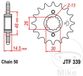 JT Sprockets JTF339.16 16T stalen voortandwiel