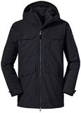 Schöffel 3in1 Parka Moskau M heren Wind- en waterdichte winterjas voor heren, parka met gewatteerde uitneembare binnenjas