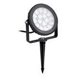 Mi-light LED tuinspot IP65 9W rond zwart LED0255