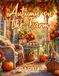 Autumn Mosazian Autumn On The Farm Cut and Collage