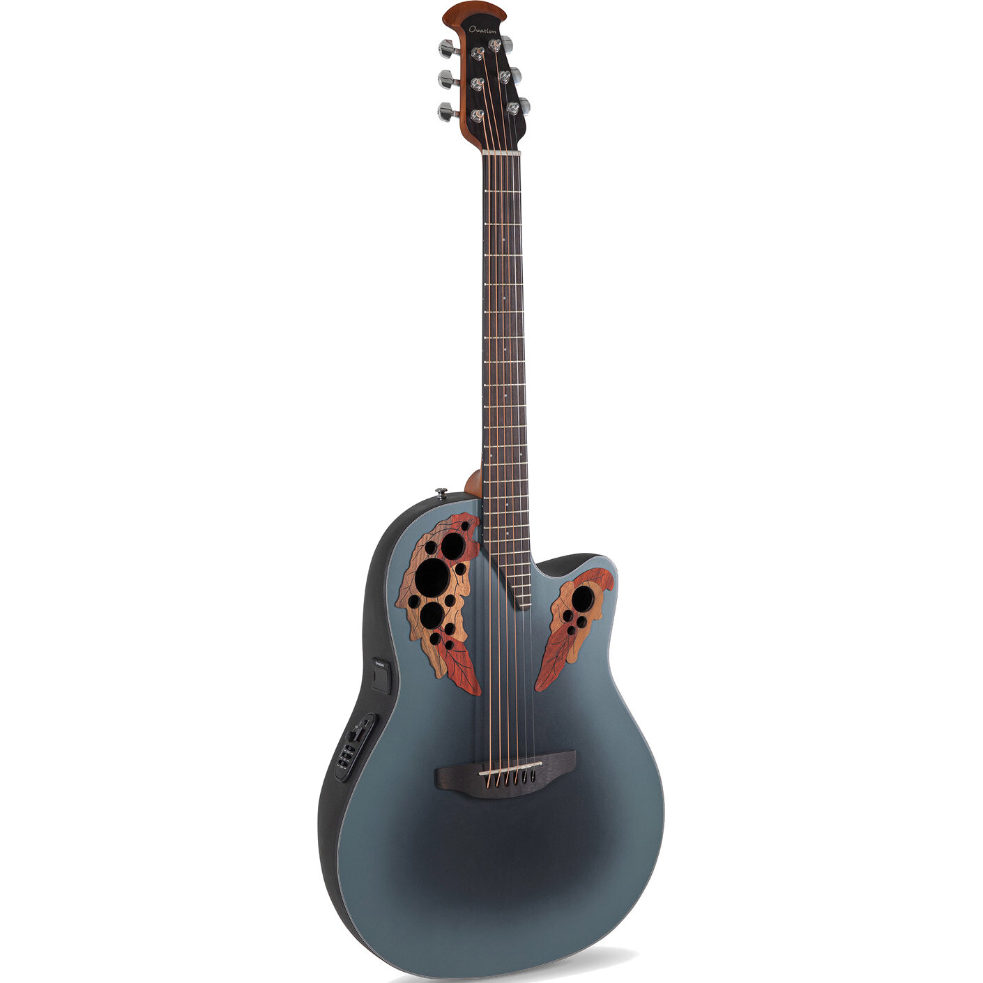 Ovation CE44-RBB Celebrity Elite Mid Depth Reverse Blue Burst