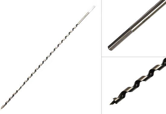 Wovar Slangenboor voor hout 8 x 320 mm - Per Stuk